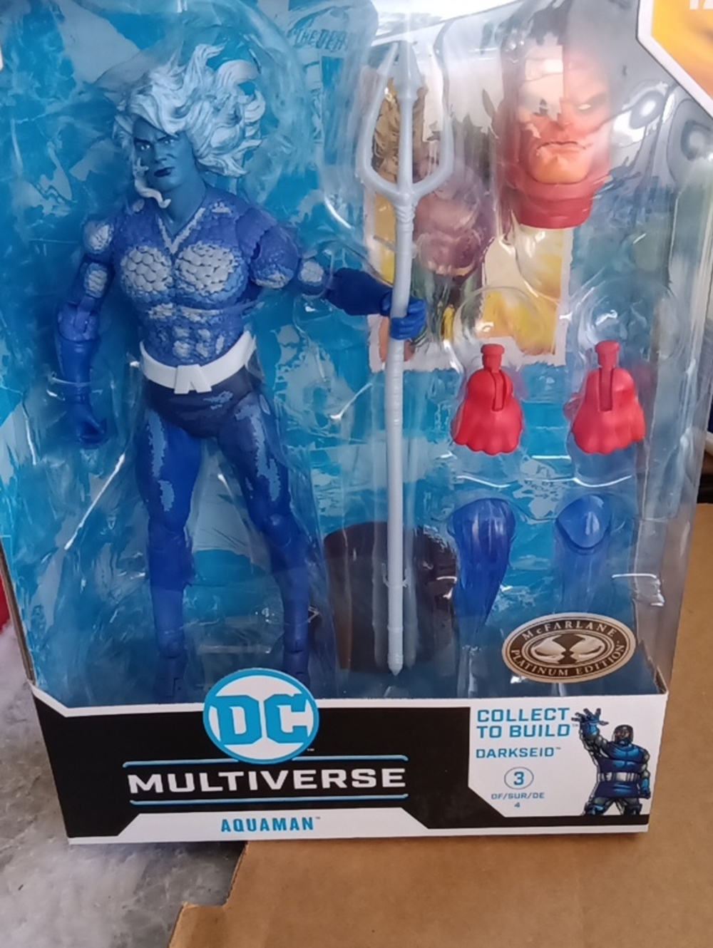 DC Multiverse Aquaman Action Figure - Blue
